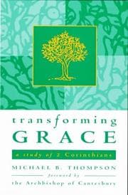 Tapa de Transforming Grace
