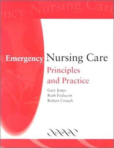 Tapa de Emergency Nursing Care