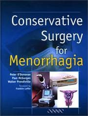 Tapa de Conservative Surgery for Menorrhagia