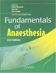 Tapa de Fundamentals of Anaesthesia