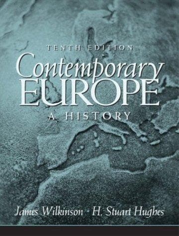 Tapa de Contemporary Europe