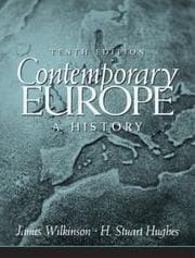 Tapa de Contemporary Europe