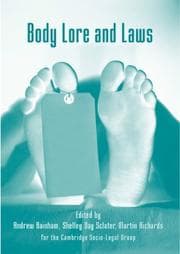 Tapa de Body lore and laws