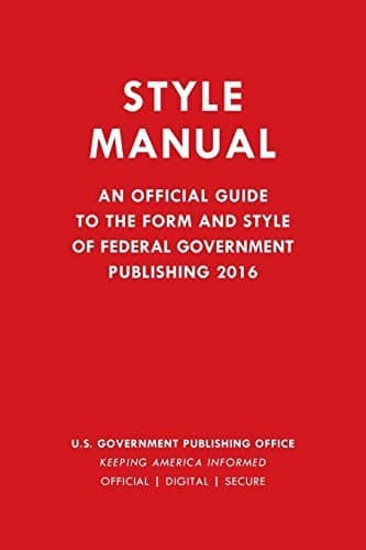 Tapa de Style Manual