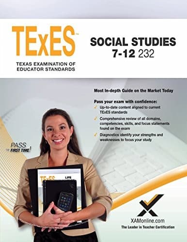 Tapa de 2017 TExES Social Studies 7-12
