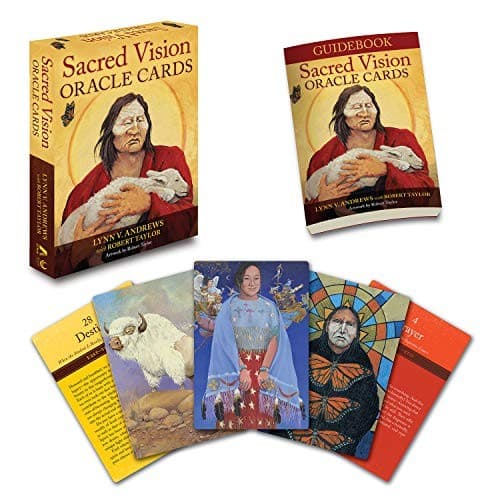 Tapa de Sacred Vision Oracle Cards