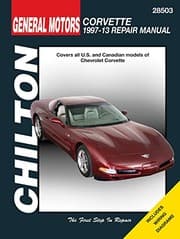 Tapa de Chevrolet Corvette. '97-'13