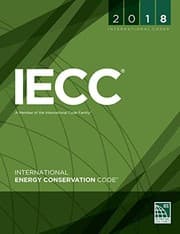 Tapa de 2018 International Energy Conservation Code