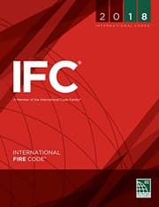 Tapa de 2018 International Fire Code