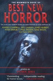 Tapa de The Mammoth Book of Best New Horror