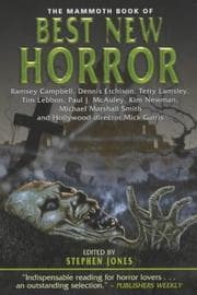 Tapa de The Mammoth Book of Best New Horror