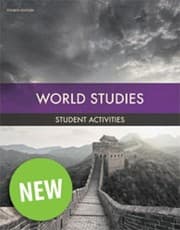 Tapa de BJU Press World Studies Student Activities Manual 4th Ed. 501726