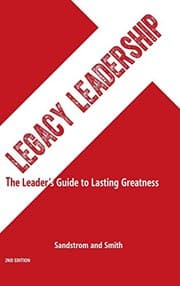 Tapa de Legacy Leadership