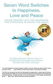 Tapa de Seven Word Switches to Happiness, Love, and Peace
