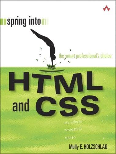 Tapa de Spring into HTML and CSS