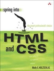 Tapa de Spring into HTML and CSS