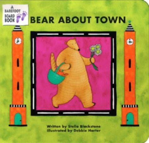Tapa de Bear About Town (Bear Board Book)