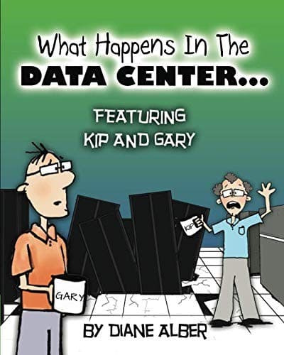 Tapa de What happens in the data center...