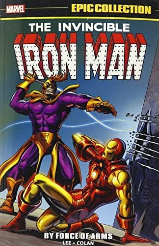 Tapa de Iron Man Epic Collection