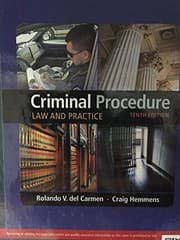 Tapa de Criminal Procedure Law and Practice Instructor's Edition 10th Edtion