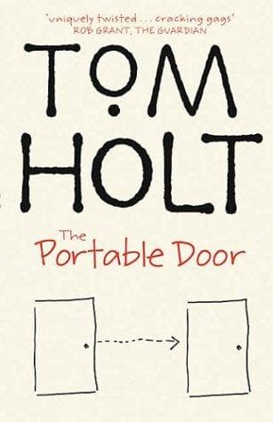 Tapa de The Portable Door
