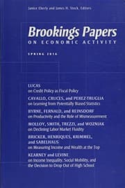Tapa de Brookings Papers on Economic Activity