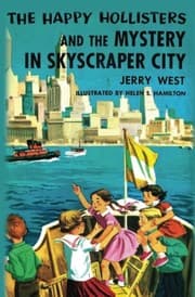 Tapa de The Happy Hollisters and the Mystery in Skyscraper City
