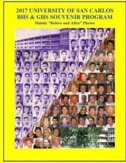 Tapa de 2017 University of San Carlos Souvenir Program
