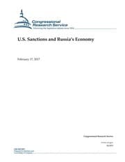 Tapa de U.S. Sanctions and Russia's Economy