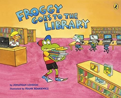 Tapa de Froggy Goes to the Library