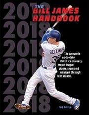 Tapa de Bill James Handbook 2018