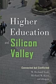 Tapa de Higher Education and Silicon Valley