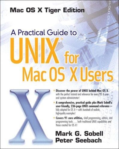 Tapa de A practical guide to Unix for Mac OS X users