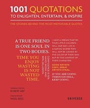 Tapa de 1001 quotations to enlighten, entertain, & inspire