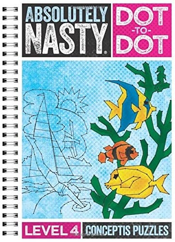 Tapa de Absolutely Nasty® Dot-to-Dot Level 4