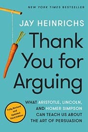 Tapa de Thank You for Arguing, Third Edition