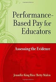 Tapa de Performance-Based Pay for Educators