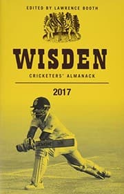 Tapa de Wisden Cricketers' Almanack 2017
