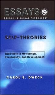 Tapa de Self-theories