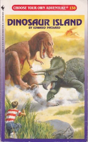 Tapa de Dinosaur Island