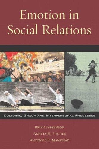 Tapa de Emotion in social relations