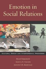 Tapa de Emotion in social relations