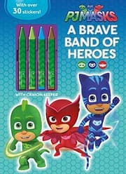 Tapa de Pj Masks a Brave Band of Heroes