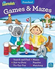 Tapa de The Learnalots Preschool Games & Mazes Ages 3-5