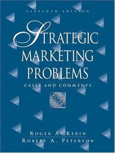 Tapa de Strategic marketing problems