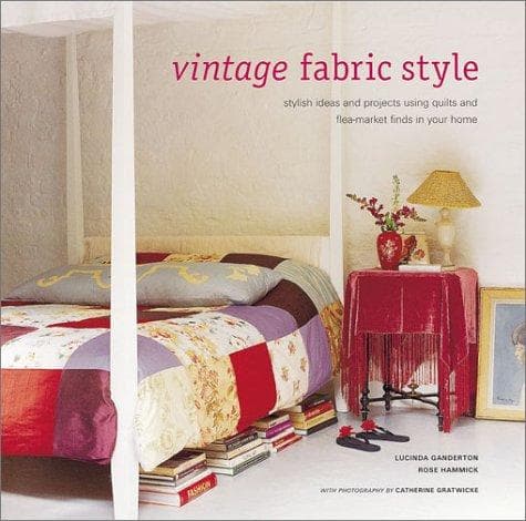 Tapa de Vintage fabric style