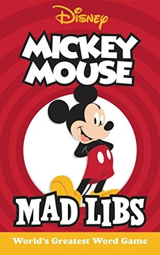 Tapa de Mickey Mouse Mad Libs