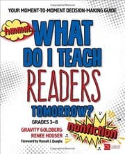 Tapa de What Do I Teach Readers Tomorrow? Nonfiction, Grades 3-8