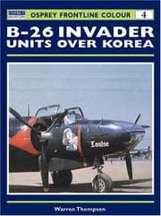 Tapa de B-26 Invader Units over Korea (Osprey Frontline Colour 4)