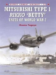 Tapa de Mitsubishi Type 1 Rikko 'Betty' Units of World War 2
